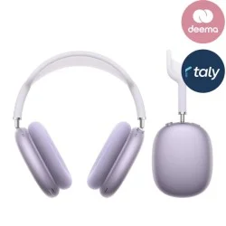 Apple airpods max 2 wireless over-ear headphones, apple h2 chip, active noise cancellation - purple